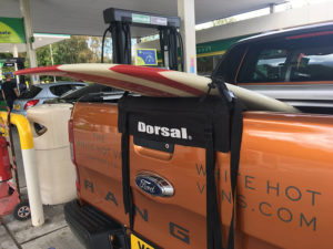 Dorsal ladder rack ford ranger wildtrak accessories white hot group 01