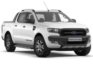 Ford Ranger Frozen White - White Hot Vans