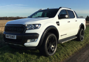 Ford Ranger Colours Frozen White - White Hot Vans