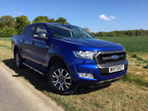 Ford Ranger Wildtrak Blue 03 . White Hot Vans