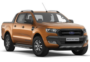 Ford Ranger Pride Orange - White Hot Vans