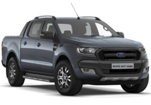 Ford Ranger Sea Grey - White Hot Vans