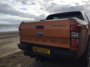 Pride Orange Ford Ranger White Hot Vans 10