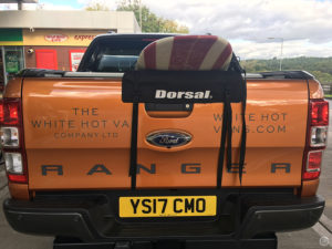 ladder rack ford ranger wildtrak customisation white hot group 02